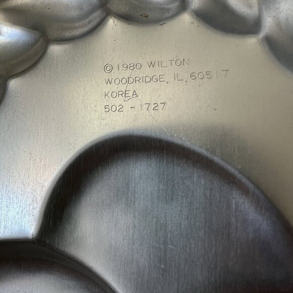 WILTON 1980 Easter Cake Pan Eggs In A Basket Cake Mold - Picture 4 of 9